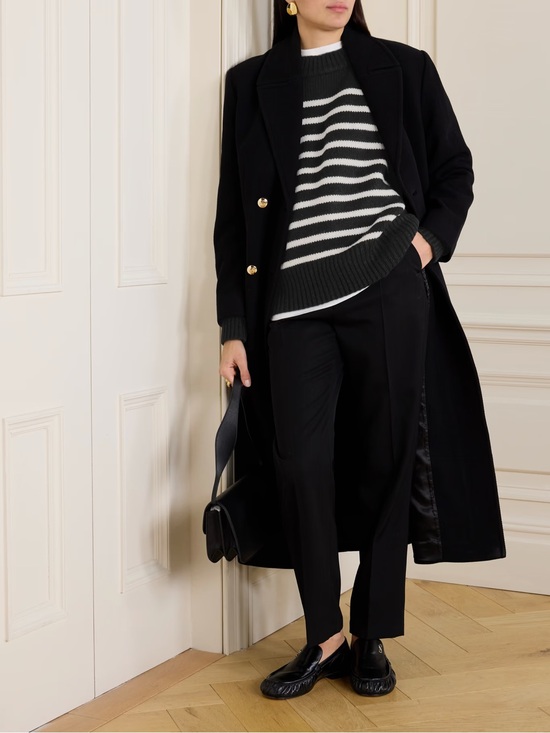 La Ligne Pants - la ligne marin sweater black/cream